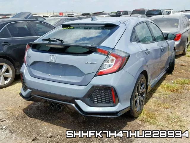SHHFK7H47HU228934 фото 4