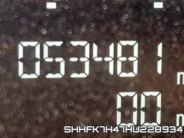 SHHFK7H47HU228934 фото 8