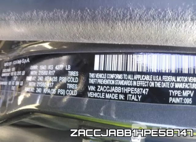 ZACCJABB1HPE58747 фото 10