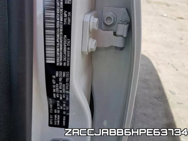 ZACCJABB6HPE63734 фото 2