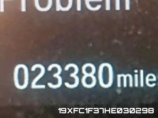 19XFC1F37HE030298 фото 9