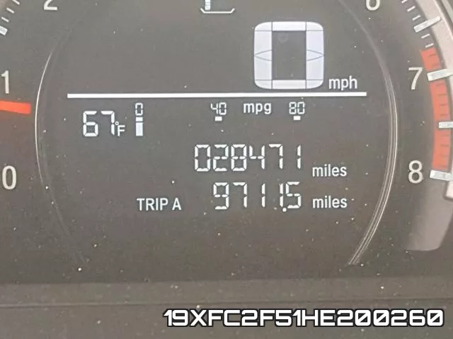 19XFC2F51HE200260 фото 9