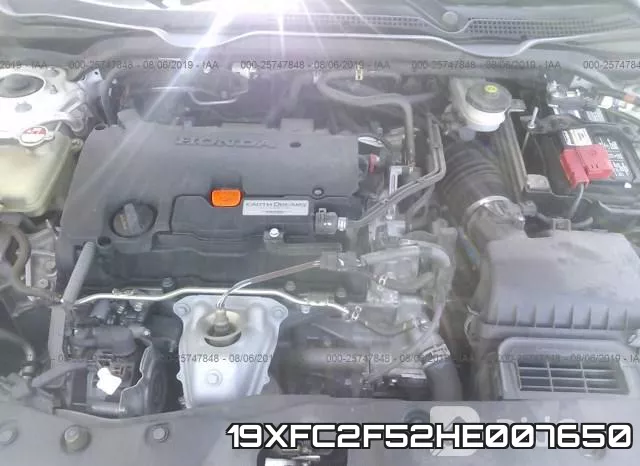 19XFC2F52HE007650 фото 2