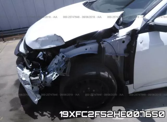19XFC2F52HE007650 фото 7