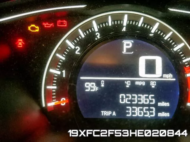 19XFC2F53HE020844 фото 9
