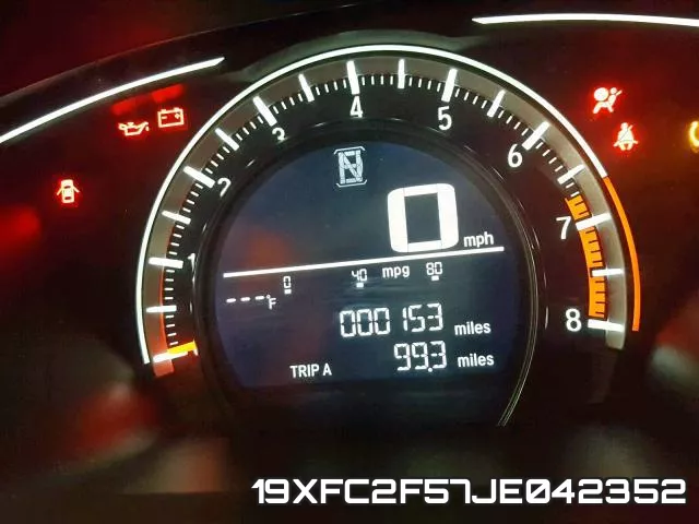 19XFC2F57JE042352 фото 9