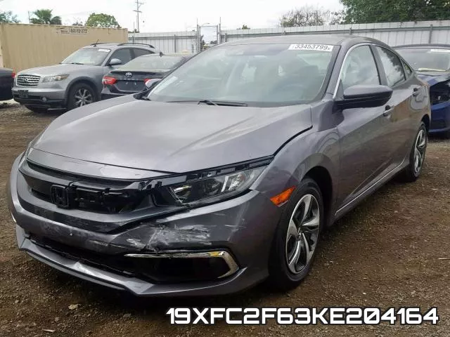 19XFC2F63KE204164 фото 3