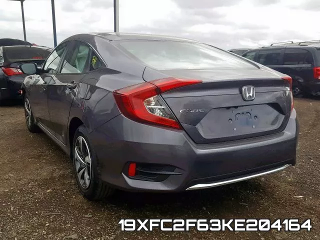 19XFC2F63KE204164 фото 4