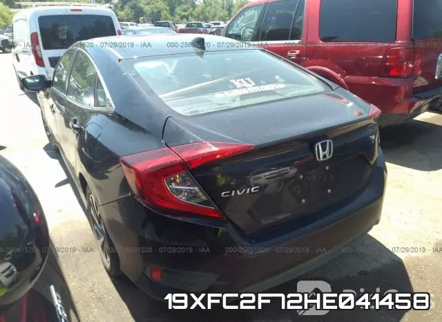 19XFC2F72HE041458 фото 4