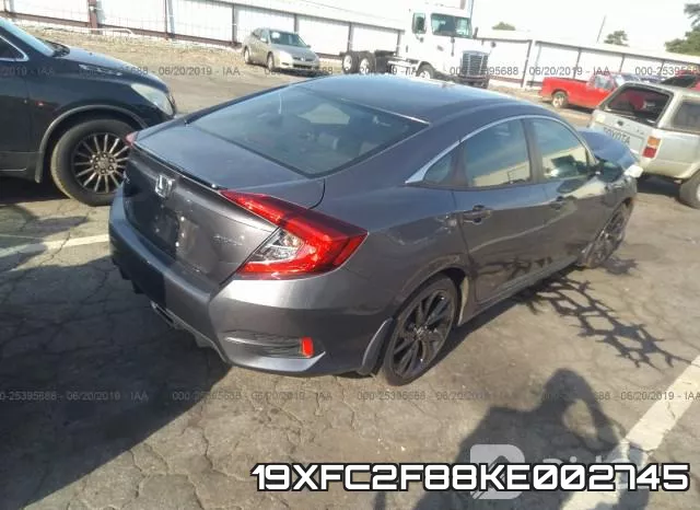 19XFC2F88KE002745 фото 5