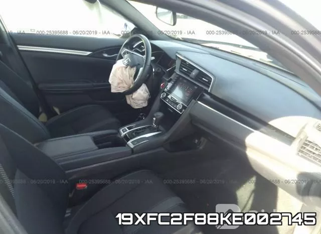 19XFC2F88KE002745 фото 6