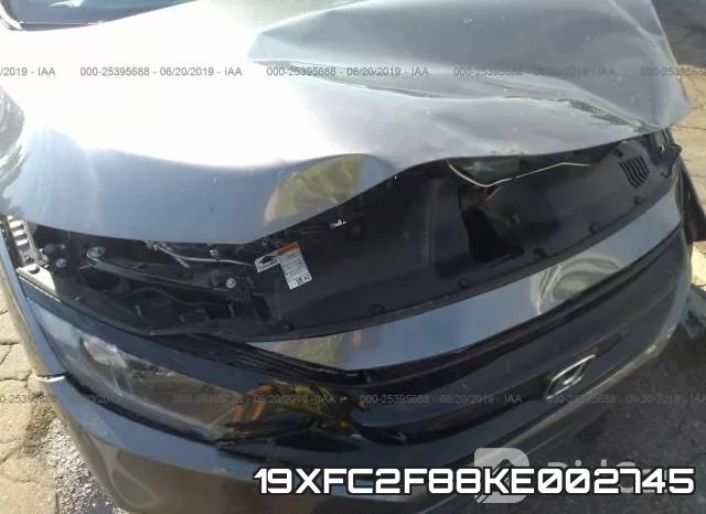 19XFC2F88KE002745 фото 7