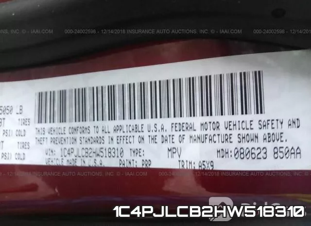 1C4PJLCB2HW518310 фото 10