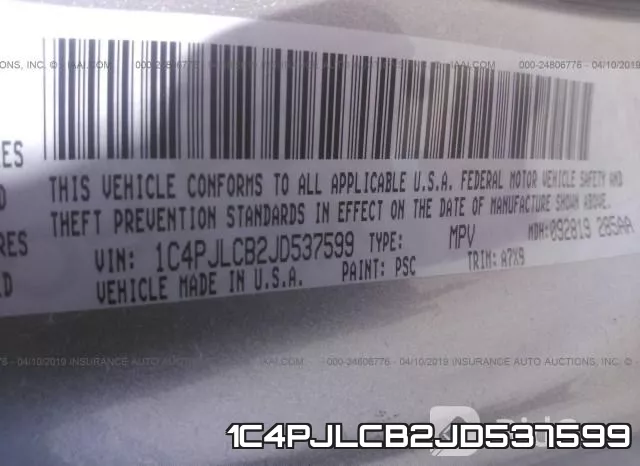 1C4PJLCB2JD537599 фото 10
