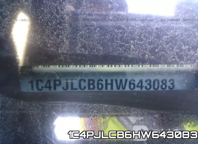 1C4PJLCB6HW643083 фото 9
