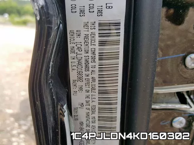 1C4PJLDN4KD160302 фото 2