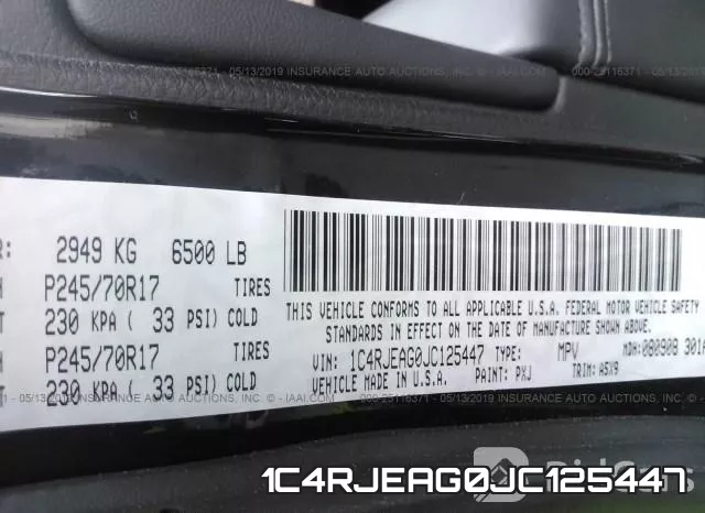 1C4RJEAG0JC125447 фото 10