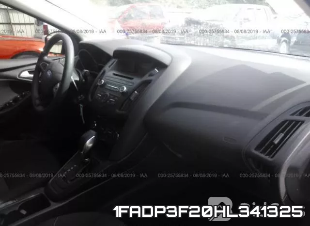 1FADP3F20HL341325 фото 5