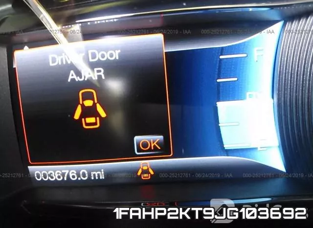 1FAHP2KT9JG103692 фото 8