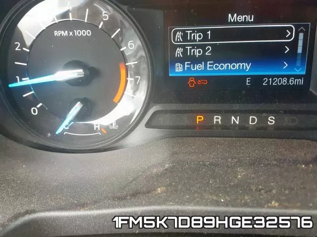 1FM5K7D89HGE32576 фото 9