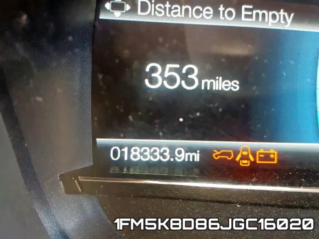 1FM5K8D86JGC16020 фото 9