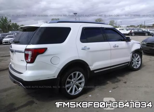 1FM5K8F80HGB47834 фото 5