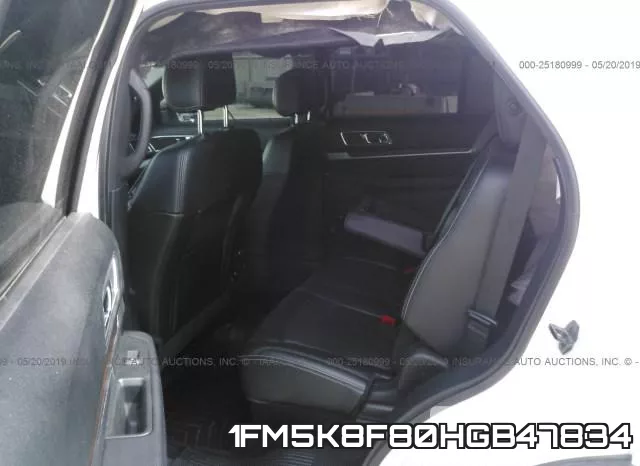 1FM5K8F80HGB47834 фото 9