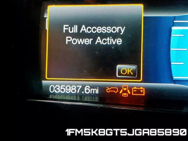 1FM5K8GT5JGA85890 фото 9