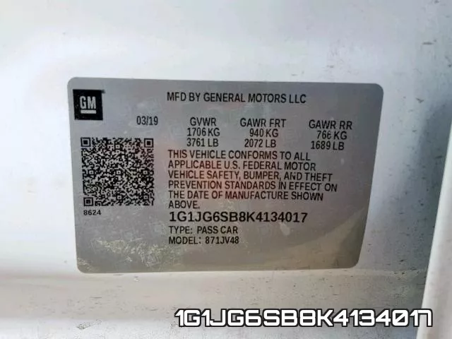 1G1JG6SB8K4134017 фото 2