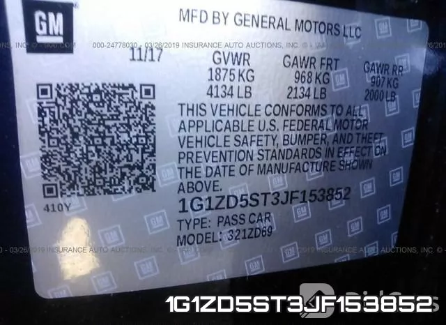 1G1ZD5ST3JF153852 фото 10