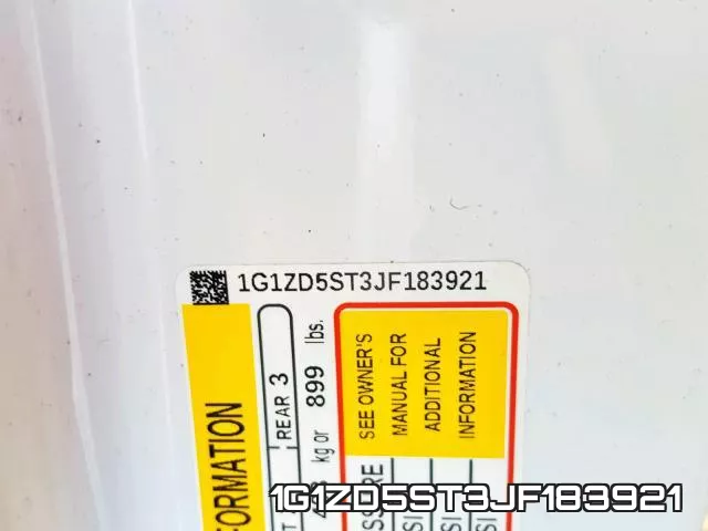 1G1ZD5ST3JF183921 фото 2
