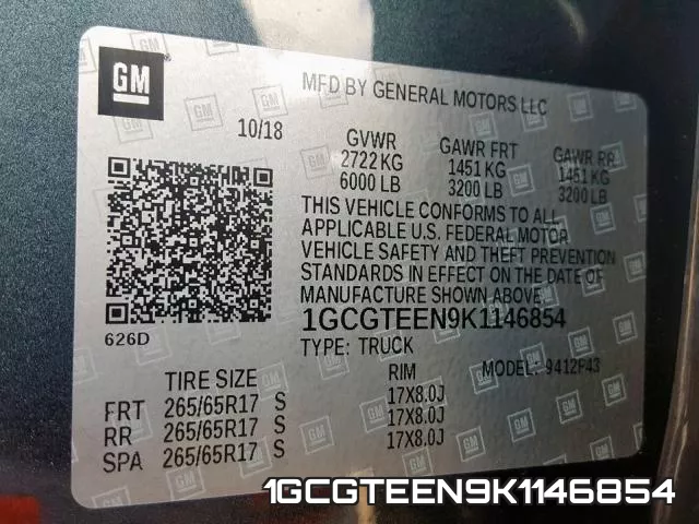 1GCGTEEN9K1146854 фото 2