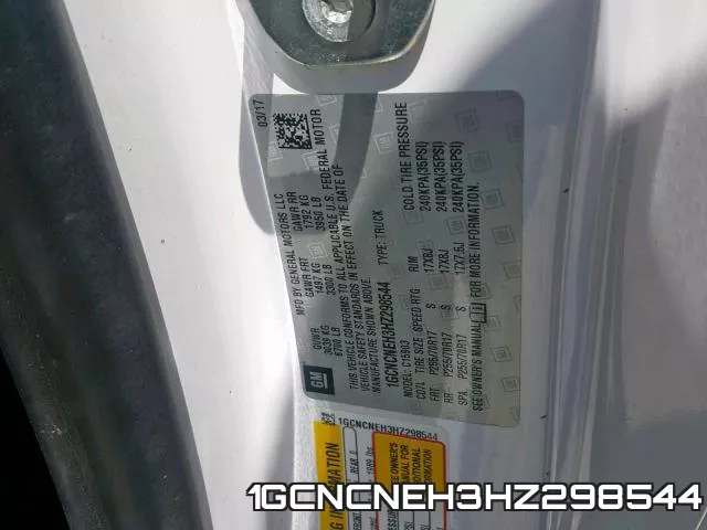 1GCNCNEH3HZ298544 фото 2