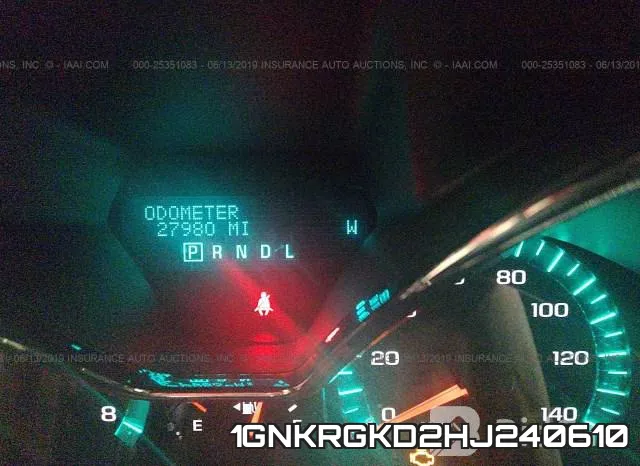 1GNKRGKD2HJ240610 фото 8