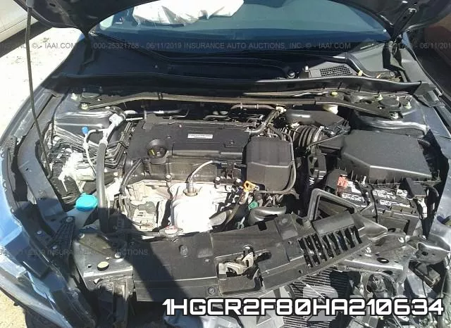 1HGCR2F80HA210634 фото 2