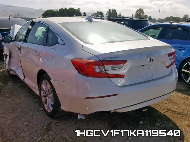 1HGCV1F17KA119540 фото 4
