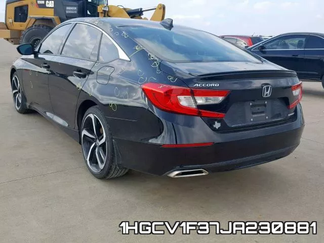 1HGCV1F37JA230881 фото 4