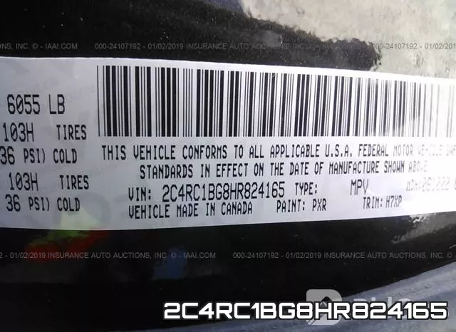 2C4RC1BG8HR824165 фото 10