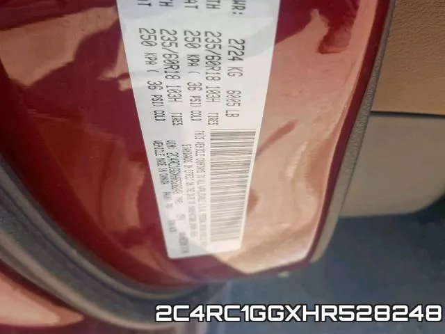 2C4RC1GGXHR528248 фото 2