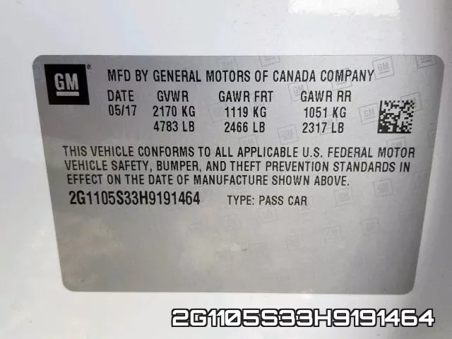 2G1105S33H9191464 фото 2