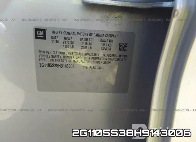 2G1105S38H9143006 фото 10
