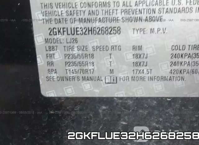 2GKFLUE32H6268258 фото 10