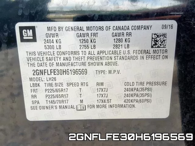 2GNFLFE30H6196569 фото 2