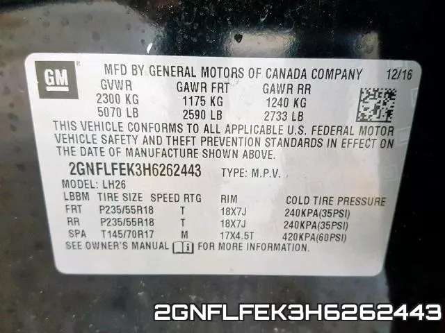 2GNFLFEK3H6262443 фото 2