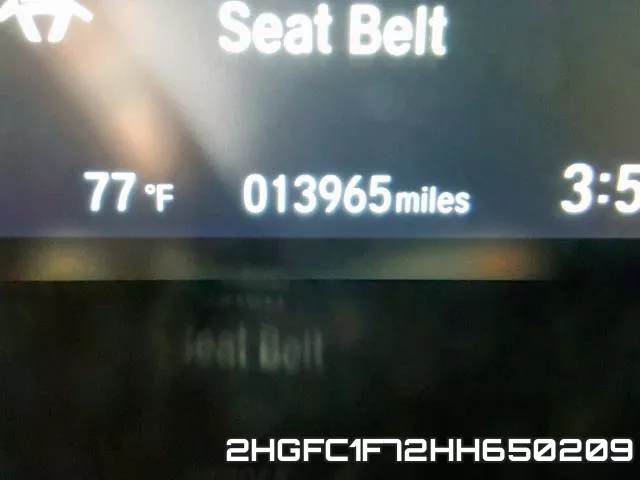 2HGFC1F72HH650209 фото 9