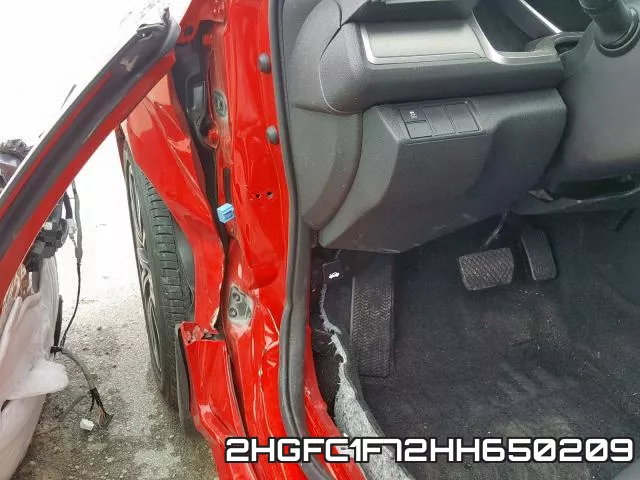 2HGFC1F72HH650209 фото 10