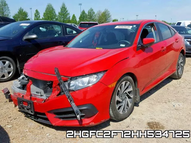 2HGFC2F72HH534725 фото 3