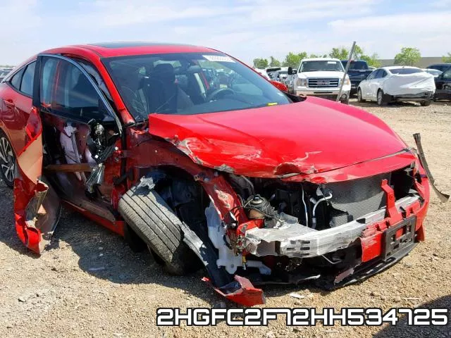 2HGFC2F72HH534725 фото 10