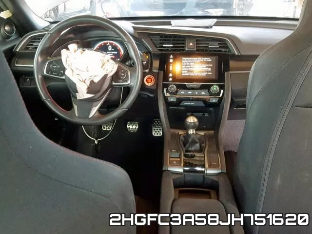 2HGFC3A58JH751620 фото 10