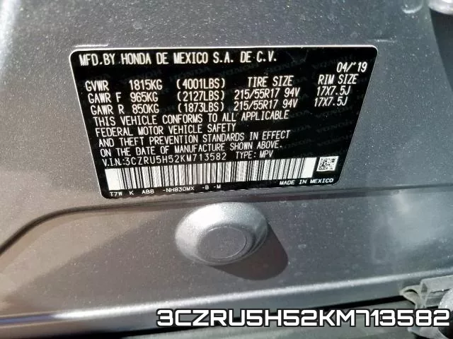 3CZRU5H52KM713582 фото 2